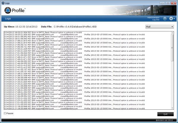 Mail-Logs