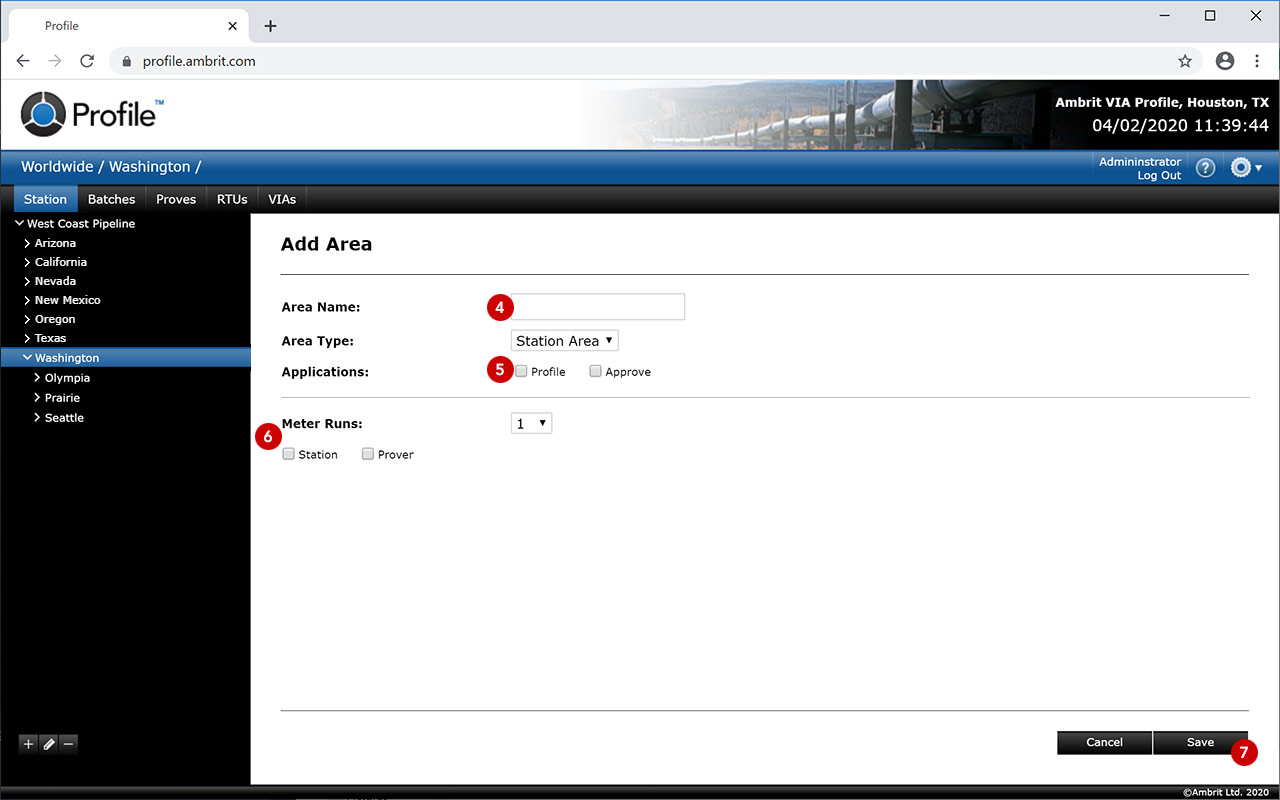 Profile-Add-Station