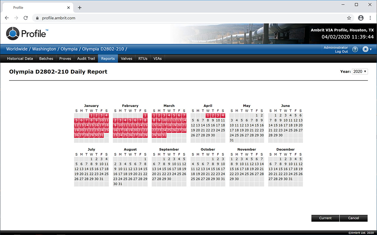 Profile-Reports-Calendar