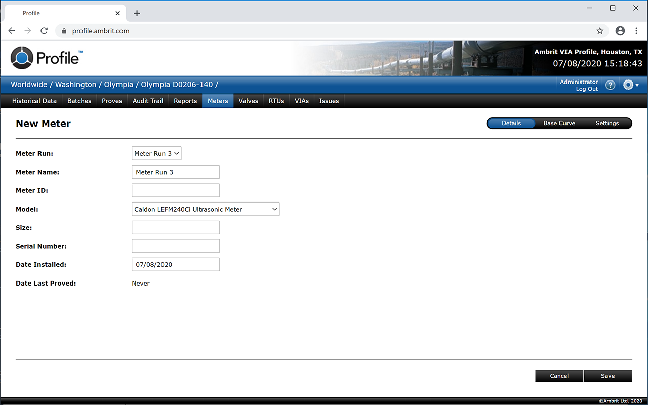 Profile-Add-Meter-Details