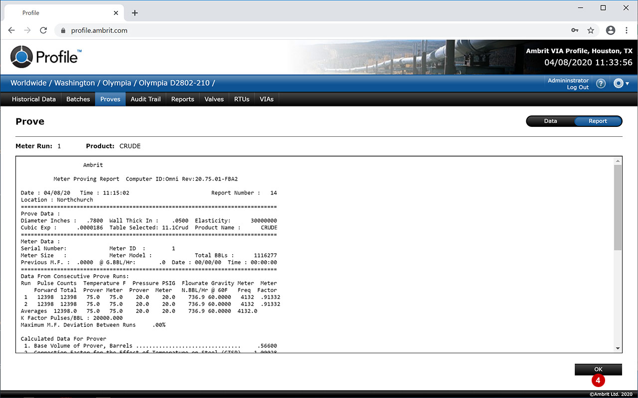 Profile-Prove-Report