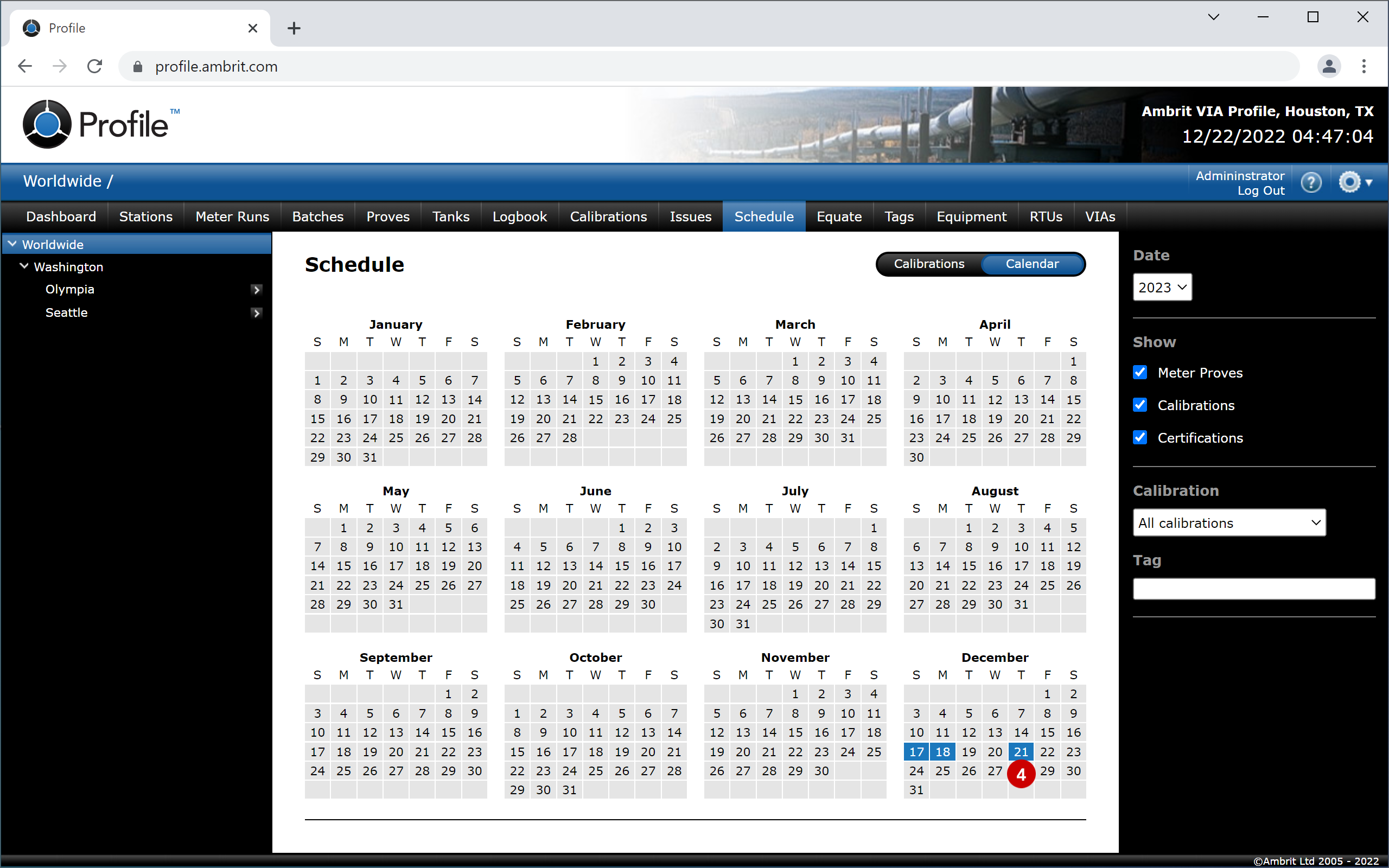 Schedule Calendar